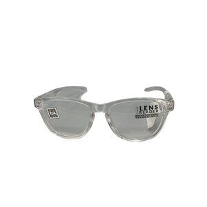 Kreedom Paisley 1 Lens Reader Glasses Patented Lens Technology Clear Frame NEW